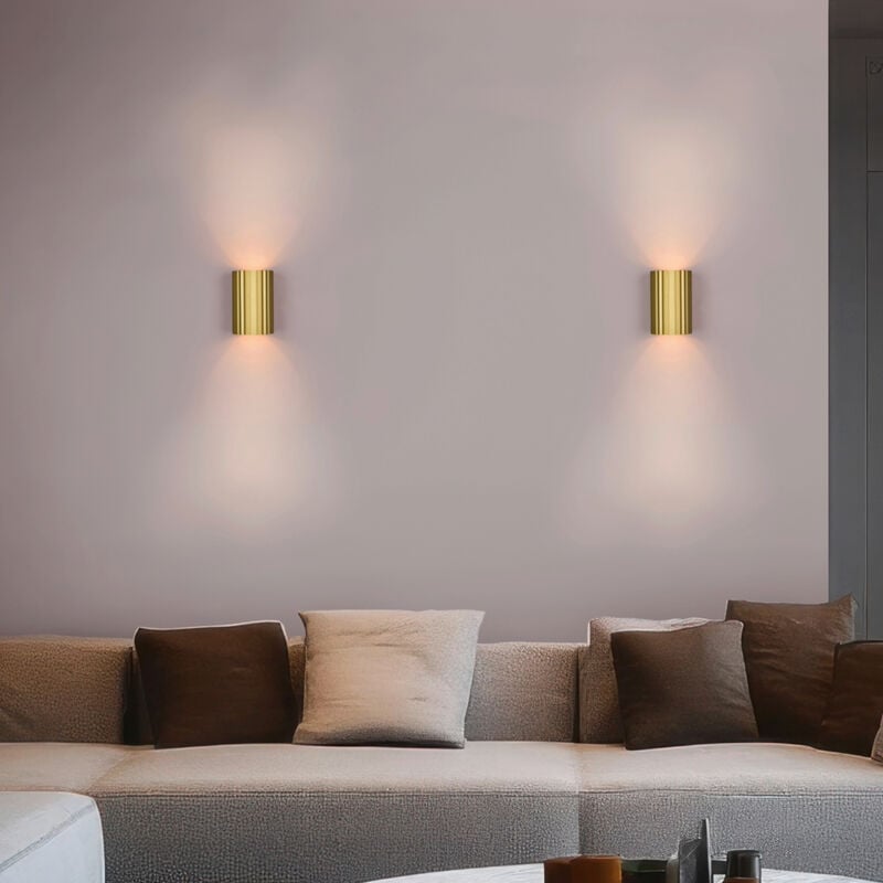 Trio Soka seinävalaisin 2xGU10 kulta